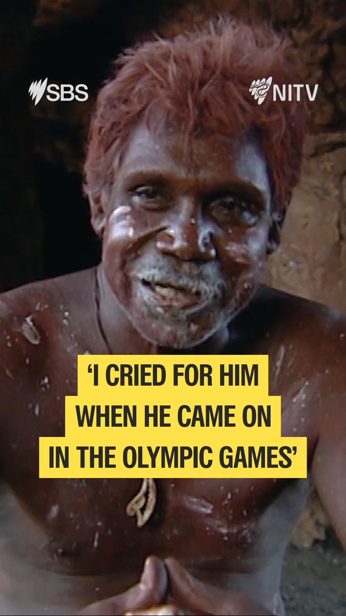 “I cried when he came up in the Olympic Games.” For Yorna Woolagoodja, seeing his painting of Namarali shared with the world was a moment of pride, culture and remembrance. Namarali | Watch on SBS On Demand