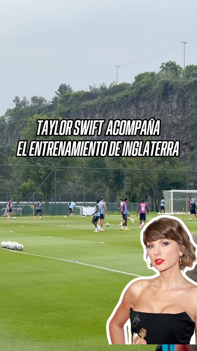 ¡AL RITMO DE TAYLOR SWIFT! 😎 Los ingleses se robaron la atención al entrenar con las canciones de la cantante estadounidense 🔥