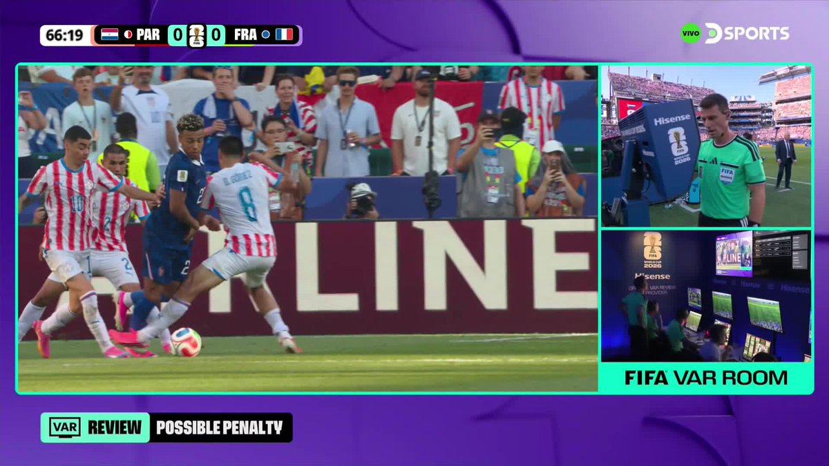⚠️🇵🇾 ESTA FUE LA FALTA DE DIEGO GÓMEZ A DOUÉ, QUE TERMINÓ EN PENAL.