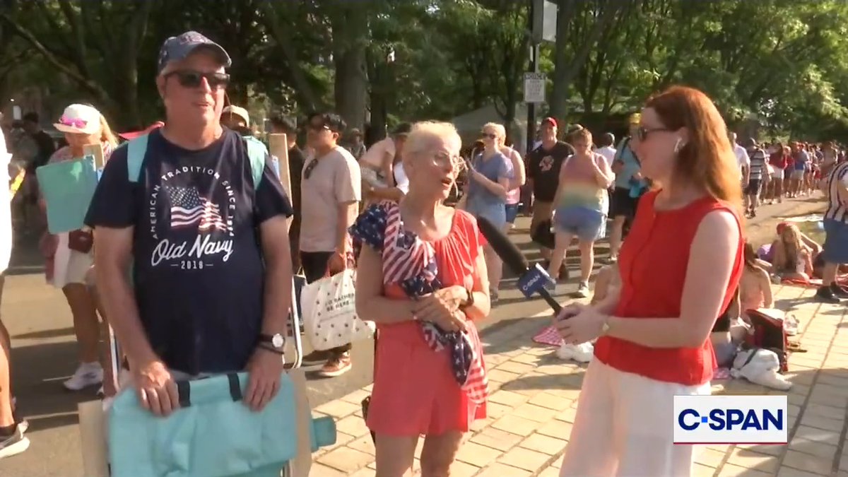 C-SPAN interviews July 4 attendees in Boston on their hopes for the next 250 years: "I would like to see everybody come together a little bit, it's a little too diversified right now, too separated..."