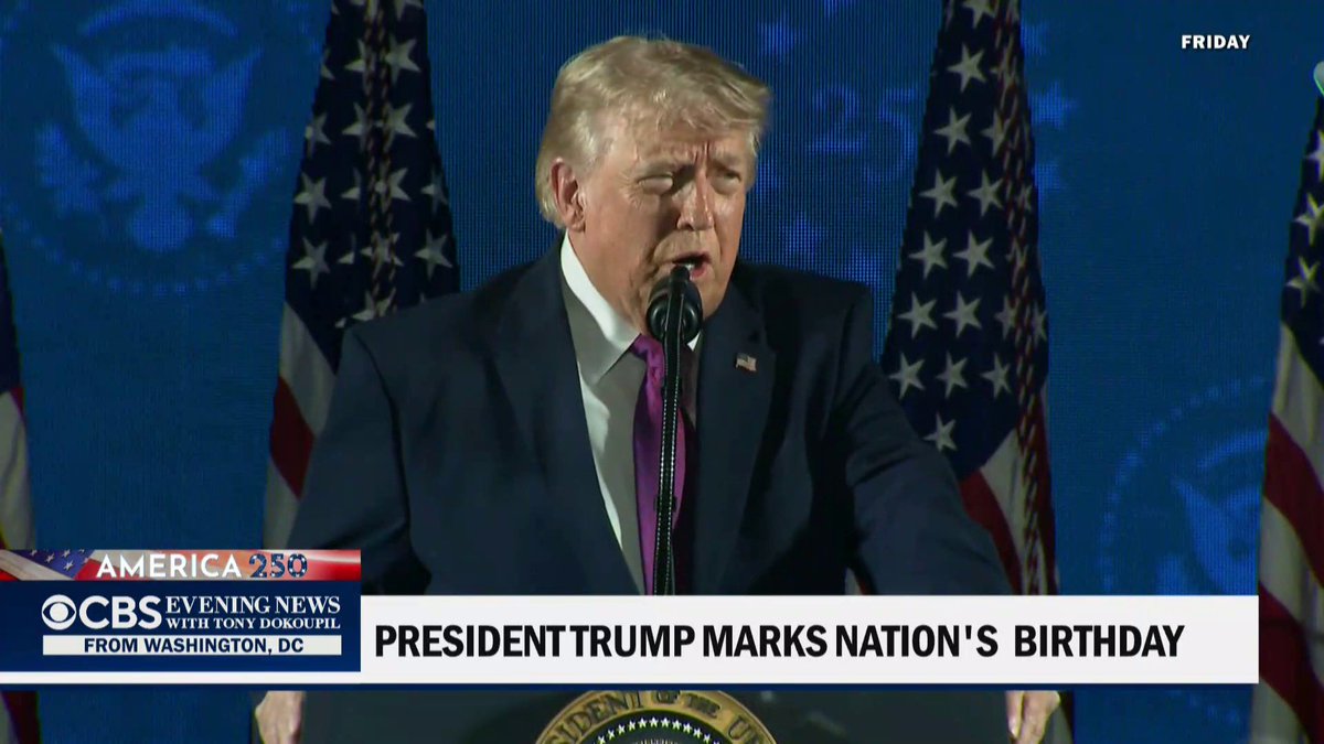 President Trump kicked off America's 250th anniversary celebrations this July Fourth weekend with a patriotic speech at Mount Rushmore praising American culture and warning of a resurgence of the "communist menace."