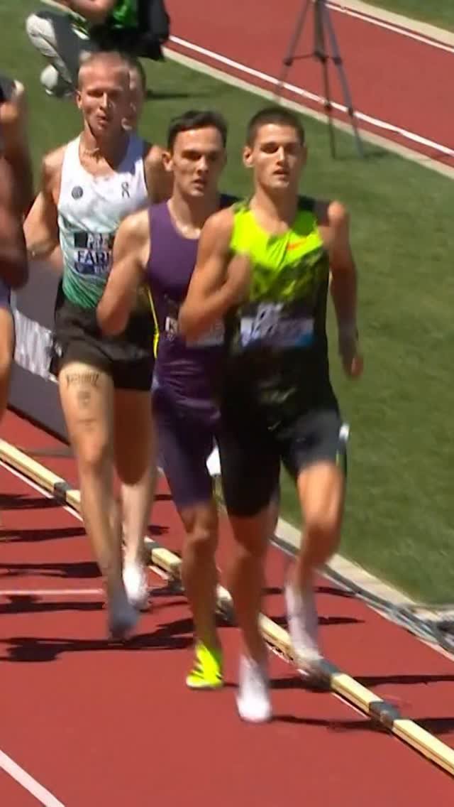 Statement win 💪 20-year-old Cam Myers 🇦🇺 took the Bowerman Mile in 3:46.06 ⏱️, clear of Yared Nuguse The youngest winner of this race since 2009! #EugeneDL 🇺🇸 #DiamondLeague 💎