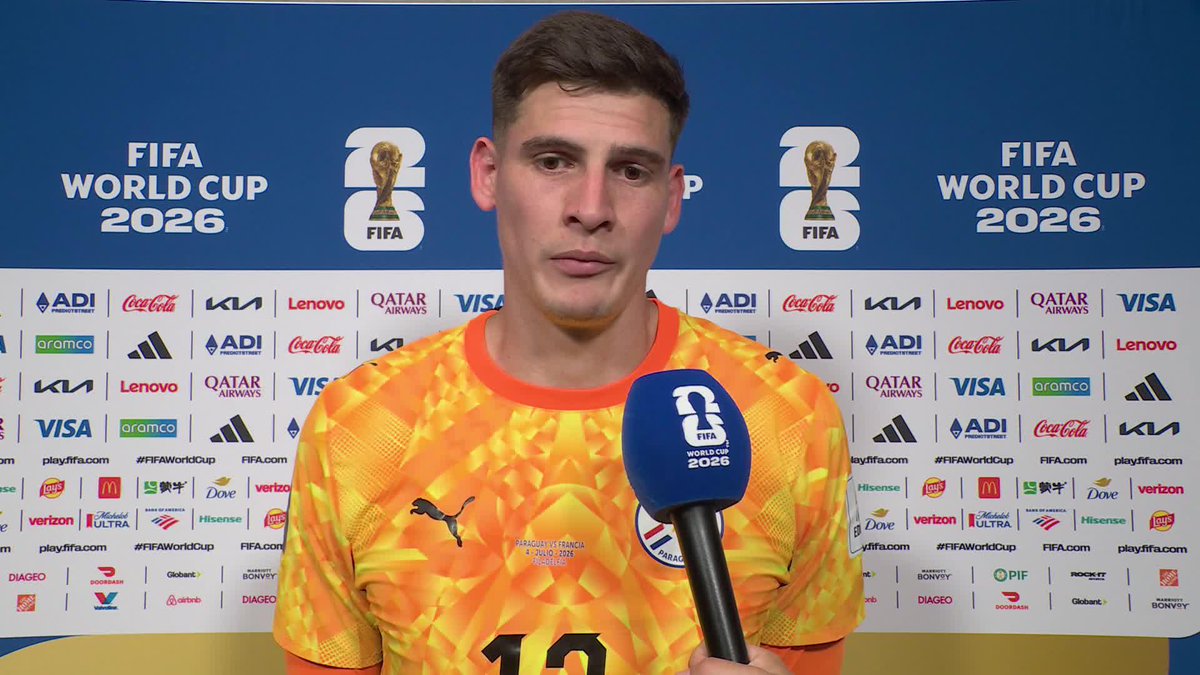 "NO HAY NADA QUE REPROCHAR A NADIE, PARAGUAY LO DEJÓ TODO" Orlando Gill reconoció el nivel del equipo en el partido ante Francia. #MundialEnDSPORTS | #FIFAWorldCup