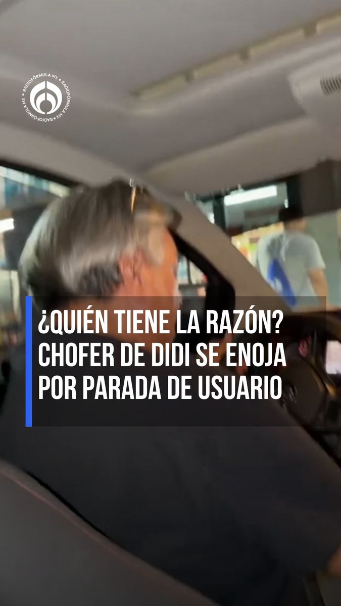 ¿Quién tiene la razón? 🤔 Conductor de taxi por App se enoja por parada al Oxxo de usuario. 👇🏼👇🏼 #RFmx #Imperdible
