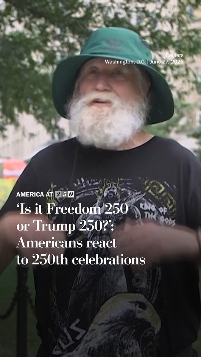 Ahead of the 250th anniversary of the nation’s independence, Americans reacted to the celebrations hosted by Freedom 250, the Trump-backed public-private partnership.