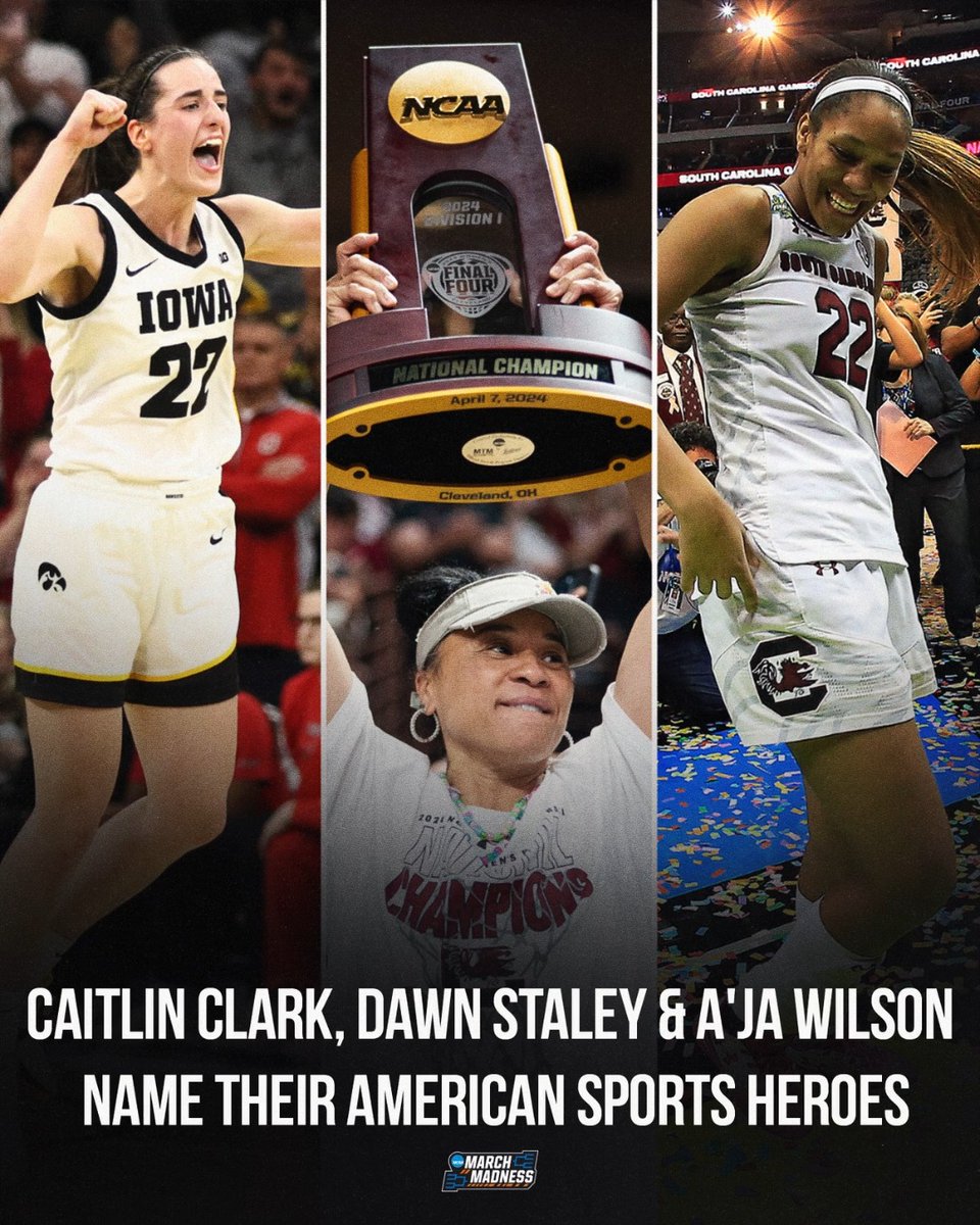 From inspiring others to being inspired. 🫶 #NCAAWBB x 🎥 @espnw
