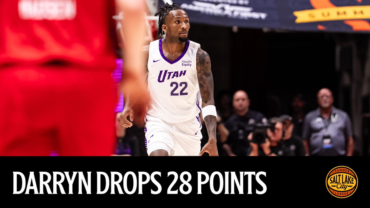 a cool 28 including some buckets in the clutch 😮‍💨 Darryn Peterson's debut was 𝐞𝐥𝐞𝐜𝐭𝐫𝐢𝐜 🤩 #TakeNote