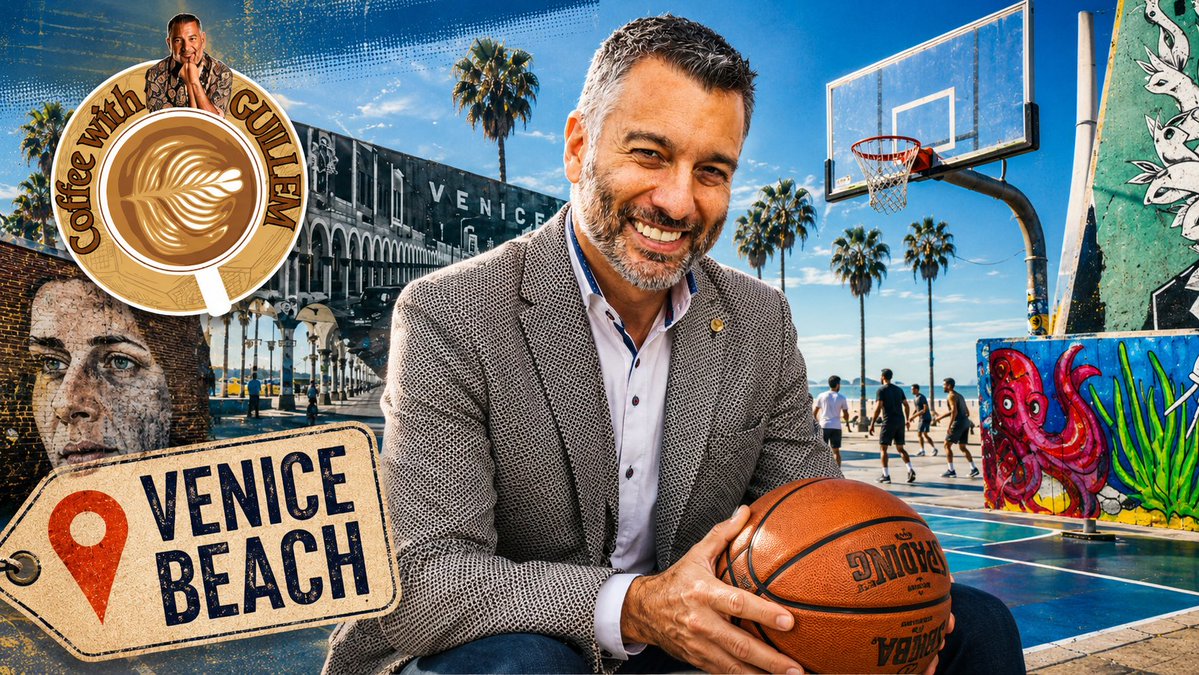 I was in Venice Beach yesterday, to finish the update of #RiseoftheVillans. And on the way I made a stop I had dreamt of, made new friends, and watched Cabo Verde give Argentina their toughest game of the World Cup so far. It’s all in this #CoffeeWithGuillem.