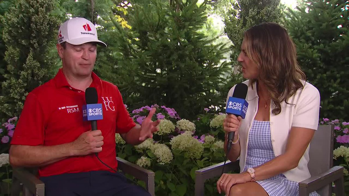It's a hometown event for Zach Johnson at the John Deere Classic. "I know this place. I really don't need a practice round." He currently sits 3 shots off the lead and caught up with our Amanda Balionis following his third round.