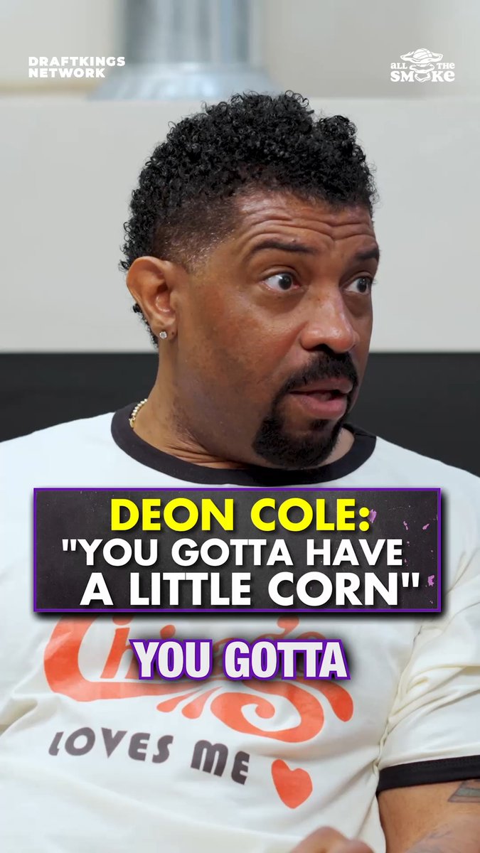 Deon Cole says you HAVE to be a lil corny to make it 😂 He explains why trying to be cool all the time is a losing game 👀