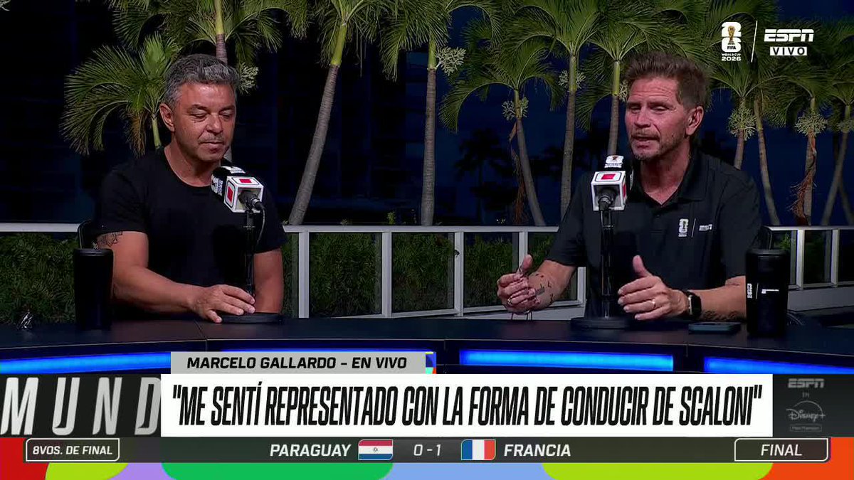 ๐ฃ๏ธ "ARGENTINA SUFRIร FรSICAMENTE EL PARTIDO" Marcelo Gallardo analizรณ lo que fue el triunfo ante Cabo Verde en 16avos. de final de la Copa del Mundo. โก #ESPNMundial ๐บ Mira los mejores partidos de la #FIFAWorldCup por ESPN, en el Plan Premium de #DisneyPlus