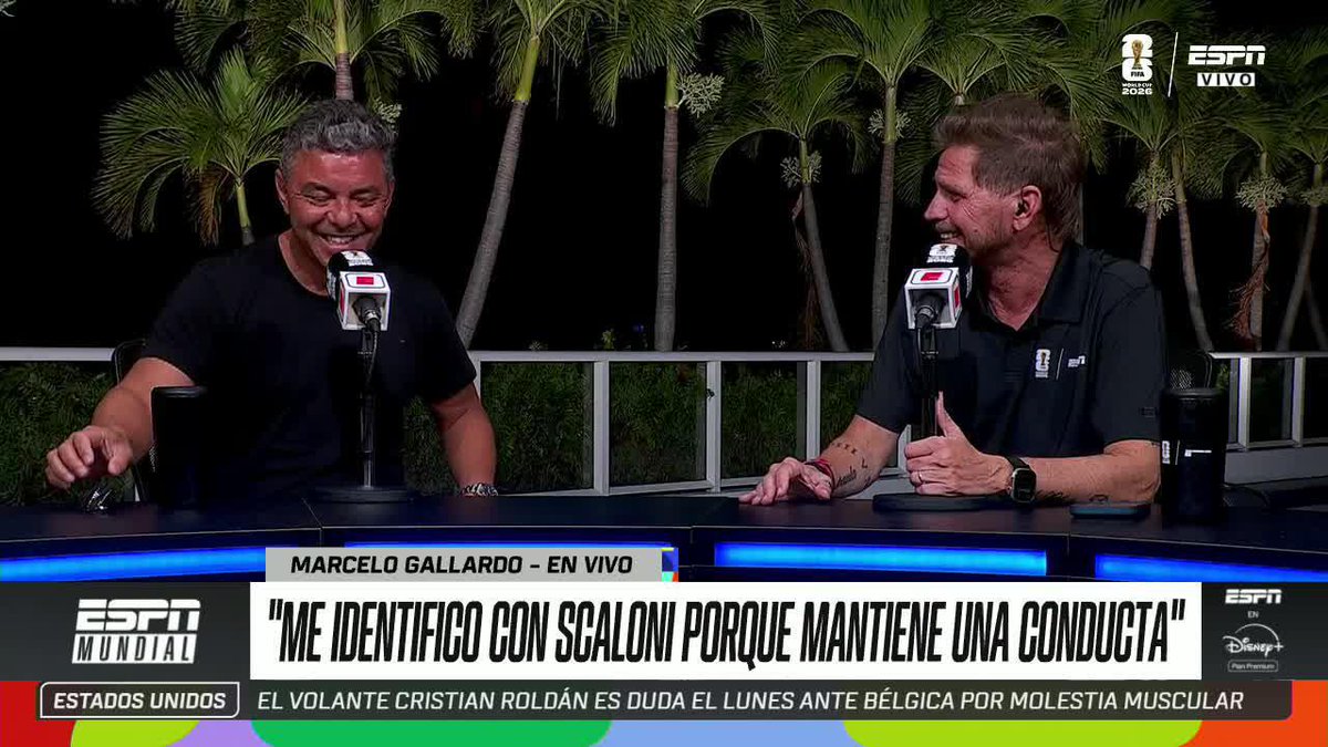 "RIVER ES PARTE DE MI VIDA" ✍️ Marcelo Gallardo ⚡ #ESPNMundial 📺 Mirá los mejores partidos de la #FIFAWorldCup por ESPN, en el Plan Premium de #DisneyPlus