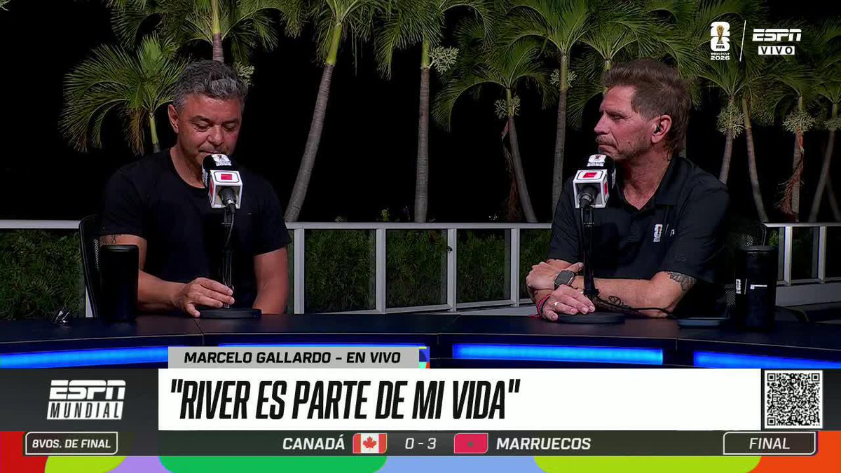 “Yo nunca me voy a ir de River, por más que hoy no esté. No lo puedo sacar a River de mi vida, siempre voy a volver… Ya sea como padre llevando a mi hijo al colegio, o yendo a la cancha como hincha sin que eso genere ningún ruido”. Marcelo Gallardo. 🗣️