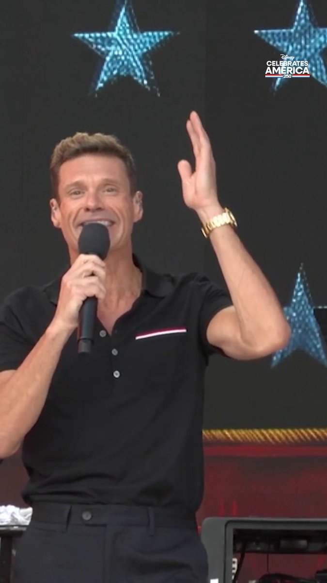 Let the party start! Nashville’s Star-Spangled Bash is underway, hosted by Ryan Seacrest 💙 #DisneyCelebratesAmerica