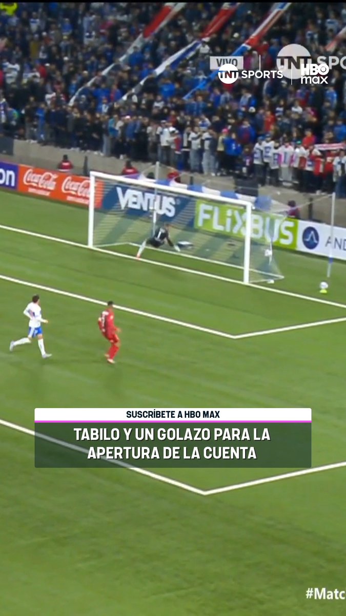 😮‍💨⚽🚬 HAY QUE CERRAR EL ESTADIO Fabián Tabilo convirtió este tremendo golazo para poner en ventaja a Deportes Copiapó en su visita a #LosCruzados, en este #MatchdaySábado. ¡Disfruta la #CopaChileCocaColaZeroAzúcar 2026! Suscríbete a #TNTSportsenHBOMax 📲