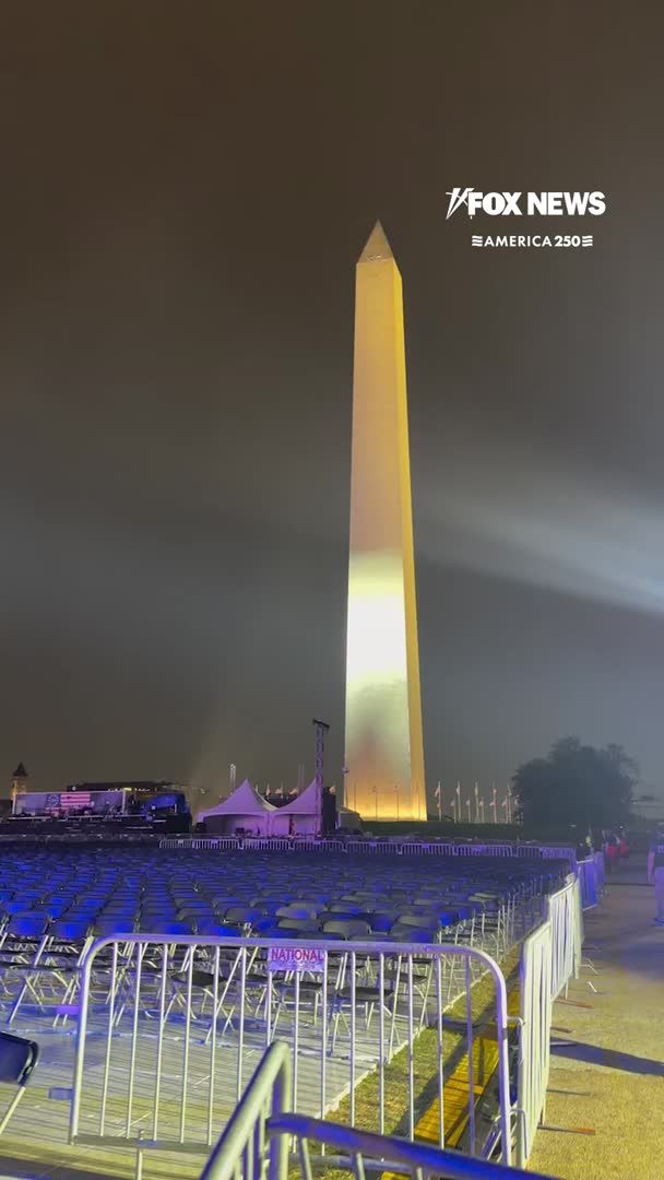 Attendees are returning as the National Mall reopens ahead of President Trump's delayed 11 p.m. remarks. Tune in to Fox News Channel now for live coverage and the latest updates. | Freedom 250 #America250 #Freedom250