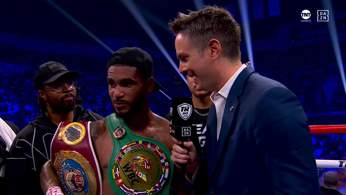 Tiger wants the SMOKE with Devin Haney NEXT 👀 #TheFight | #MasonBell LIVE NOW on DAZN and TNT ▪️
