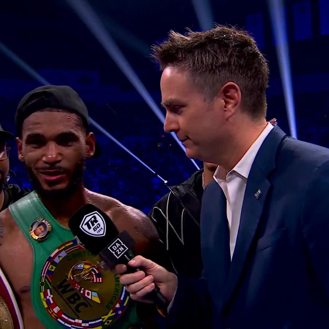 "Tell @RealDevinHaney, come see me." 🗣️ @TigerJohnson216 #MasonBell | LIVE on DAZN Boxing & TNT Sports U.S.