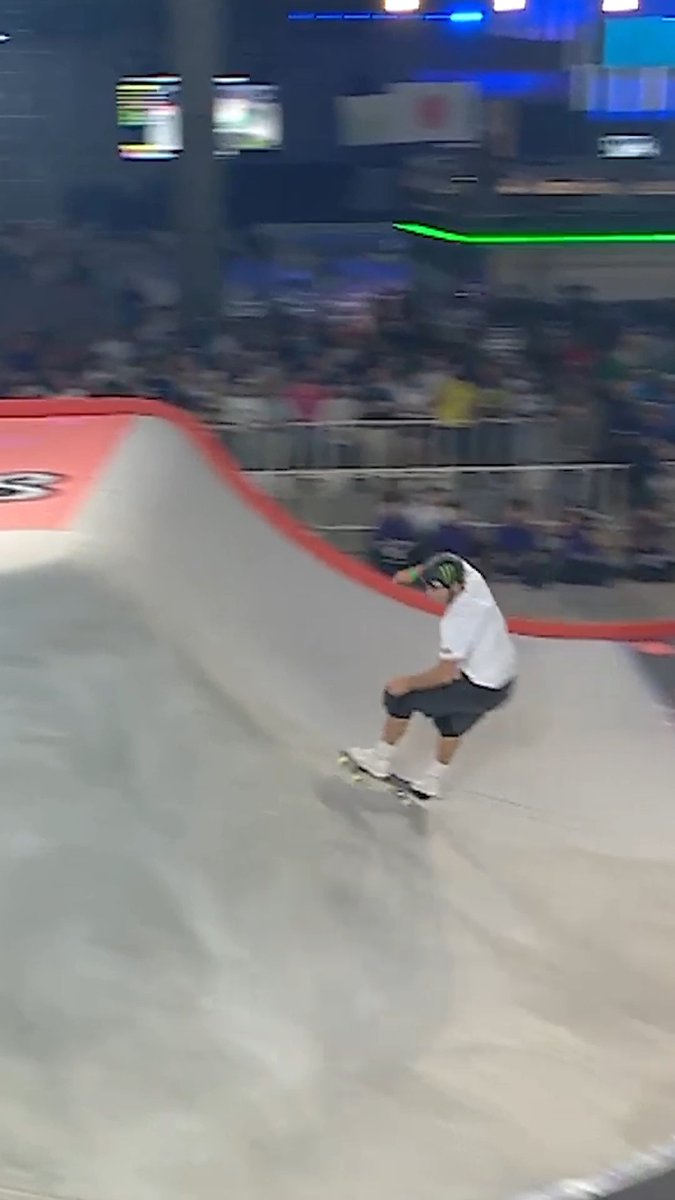 Tom Schaar earns SILVER for XC Los Angeles in @stake Men’s Skateboard Park at MoonPay 🟣 X Games Chiba 2026 🥈