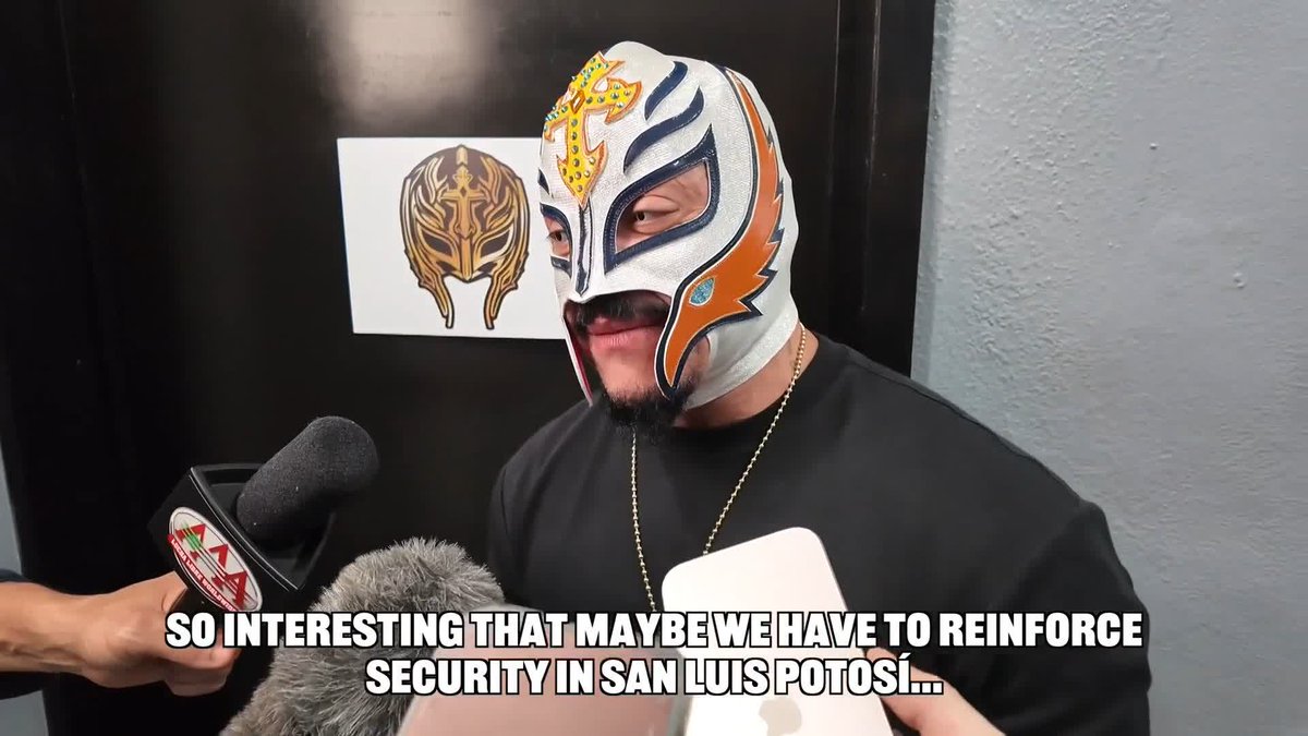 ⚠️ ¡Atentos! ⚠️ Anuncios de Rey Mysterio para lo que viene en AAA #AAAenFOX
