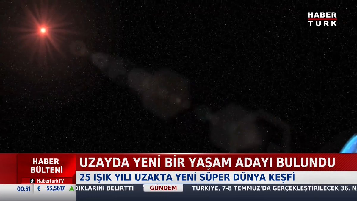 Uzayda yeni bir yaşam adayı bulundu 25 ışık yılı uzakta yeni süper dünya keşfi.