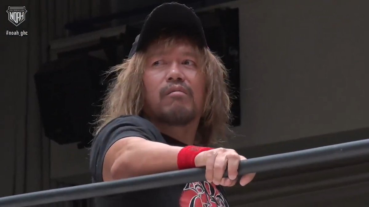 【🔴LIVE配信中】 NOAH後楽園大会 清宮のマイク中に内藤哲也が現れる🔥 「一人の男としてあなたの前に立ちますよ」 #noah_ghc #アベマでNOAH #ABEMAdeレッスルユニバース