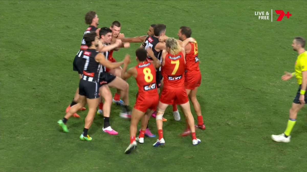 Tom Morris with the latest on the fallout from the Brayden Maynard-Ben Long incident 👀 #AFLDonsSaints