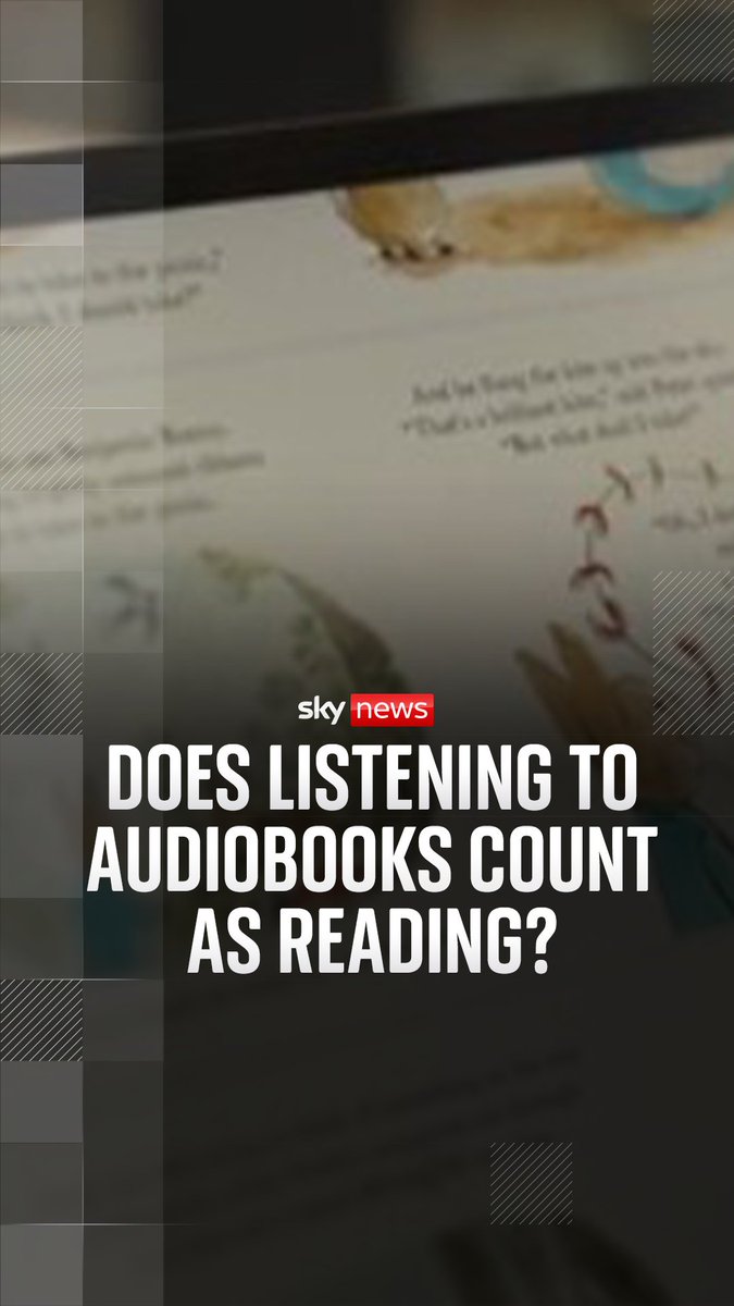 'Does listening to audiobooks count as reading?' Sky's Katie Spencer explores the booming format of audiobooks and whether it will help stop declining literacy during "the national year of reading".