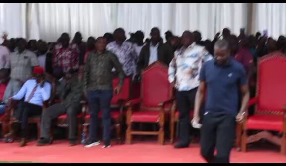 And only a handful his own brothers remained sitted as everyone else rose in his honour. Emboko yefwe