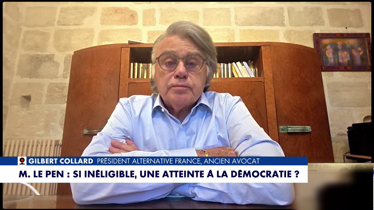 Gilbert Collard, ancien avocat, sur le procès en appel du RN : «Un juge n'a pas à interférer dans le pouvoir politique. La séparation des pouvoirs doit être préservée», dans #LaMatinaleWE Toute l'info est à retrouver sur