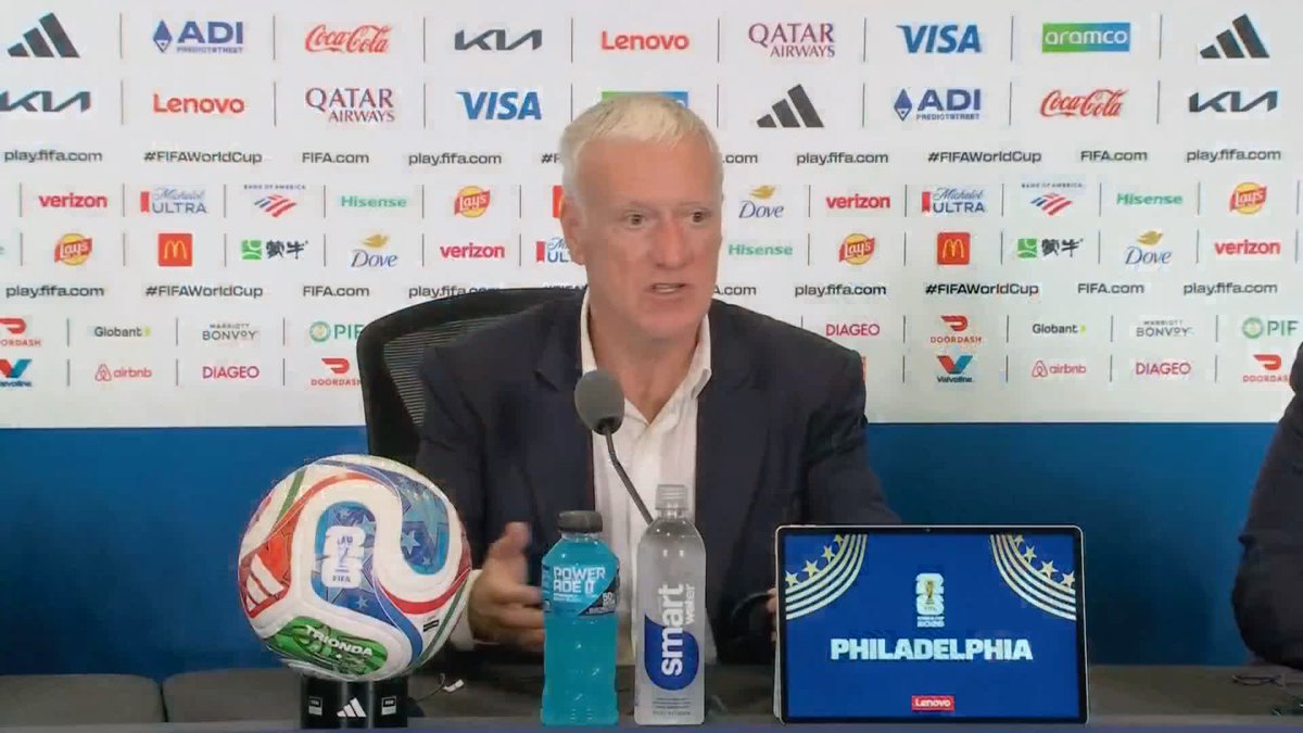 "A feeling of injustice" 😤 Didier Deschamps has praised the mentality of his France team after overcoming the physicality of Paraguay to progress to the World Cup quarter-final 🇫🇷
