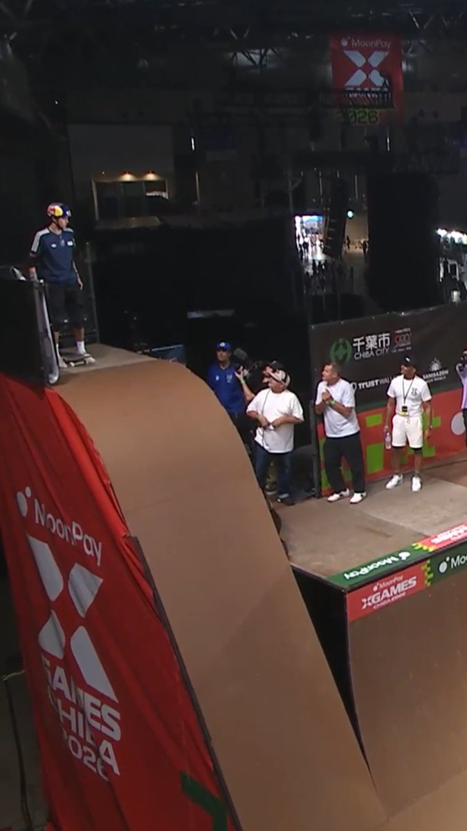 Gui Khury wins GOLD w/ a Kickflip body varial 900 in MoonPay Men’s Skateboard Vert Best Trick, his 8th title in this discipline. At just 17 years old, he now has 12 total X Games medals 🥇 MoonPay 🟣 X Games Chiba 2026