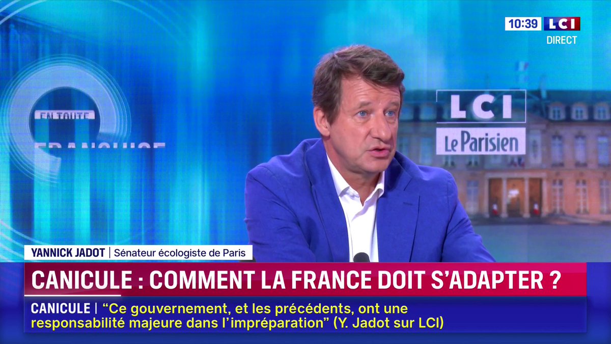 🔴🗣️ "Probablement, TotalEnergies va faire plus de 20 milliards de bénéfices cette année, on peut taxer davantage" : Yannick Jadot 📺 #EnTouteFranchise présentée par Elizabeth Martichoux sur LCI
