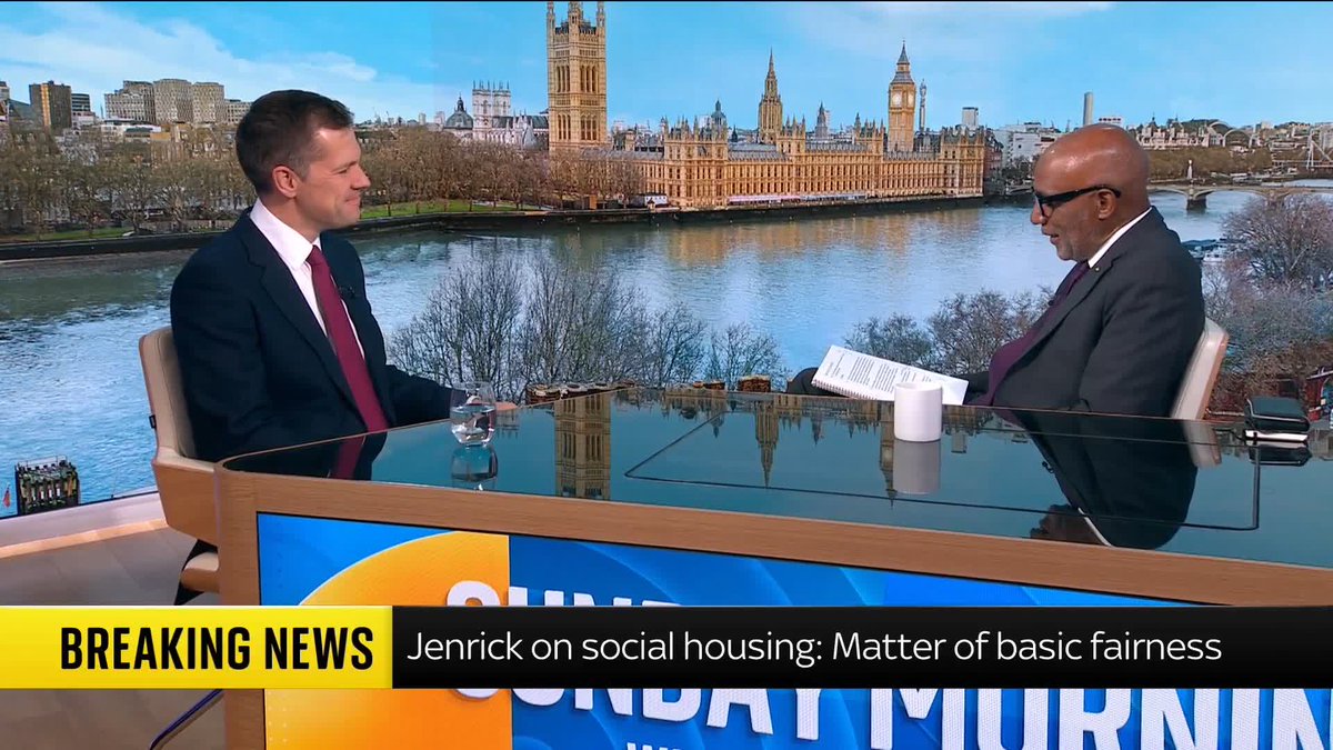 🗣️ 'Don't be silly, Trevor.' Robert Jenrick clashes with Trevor Phillips when asked if Nigel Farage 'is a liability' to Reform UK, as Farage is under investigation for breaching parliamentary rules, after reportedly failing to declare benefits from an ally, which he denies.