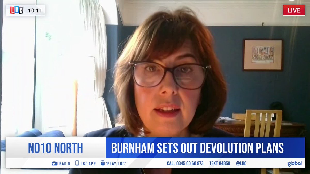 'You're happy to give a Reform mayor more power?' 'That's democracy.' @Lewis_Goodall wants to know if an Andy Burnham government would be willing to empower opposition parties through more devolution.