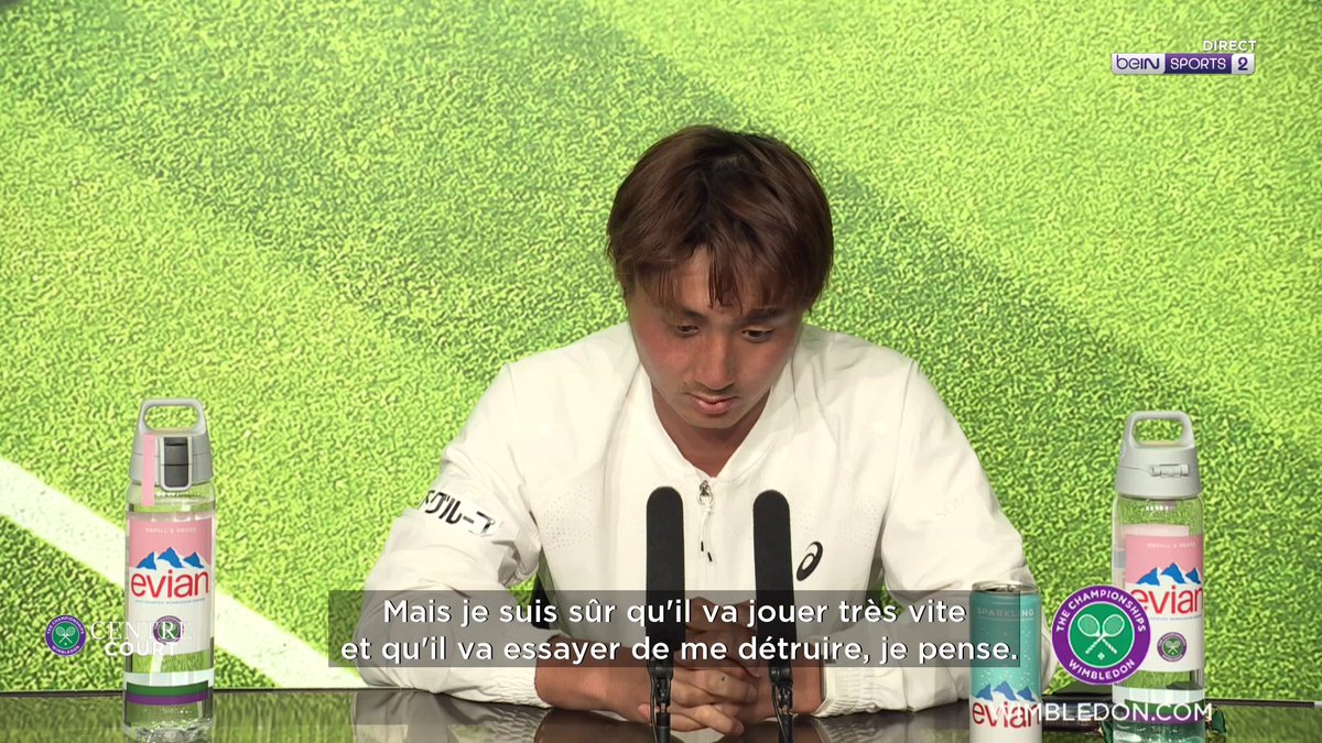 [📺LIVE] 🎾 #CentreCourt 🎙️ Shintarō Mochizuki : "Je ne pense pas avoir la moindre chance de battre Sinner" #TennisExtra #Wimbledon