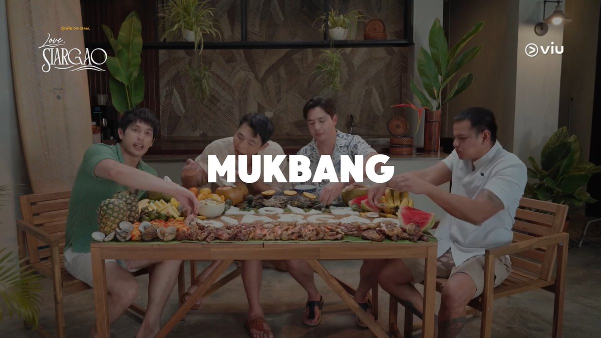 if you've ever wanted to hang out with the Love, Siargao boys, this is the closest you'll get 🌴✨ Catch their mukbang and Q&A session filled with laughs, stories, and memorable moments from the show. #LoveSiargao #ViuOriginal
