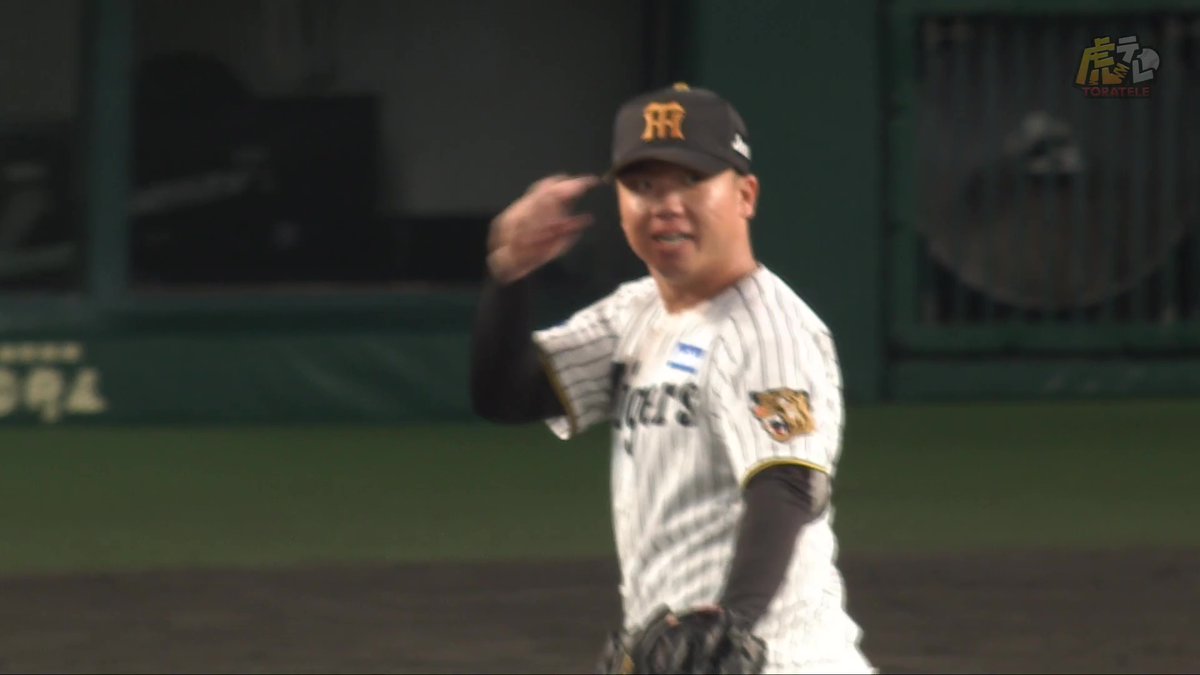 4回表、村上頌樹投手が一死満塁のピンチを併殺打で切り抜ける!