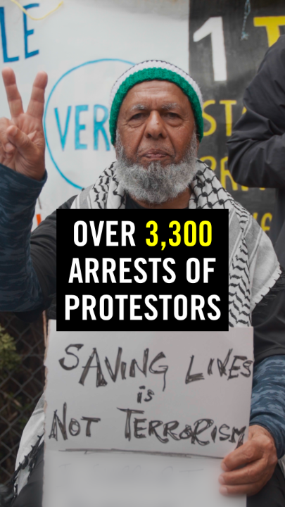 One year ago today, the Government proscribed the direct action protest group Palestine Action as a terrorist organisation. Since then, over 3,300 arrests have been made of people holding placards. Treating protest as terrorism leaves the door wide open for governments to suppress protest movements in the future, while clamping down on solidarity with Palestinians right now. We cannot challenge injustice and uphold our own rights if we cannot come together to protest. We cannot allow the government to take that right away.