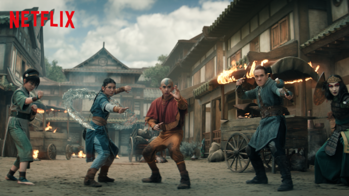 Princess Azula tracks down Zuko and Aang in Kudi Village. The fight choke! 📺 Avatar: The Last Airbender S2 is playing only on Netflix