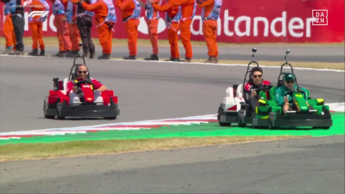 MENUDO PIQUE ENTRE ALONSO, BOTTAS Y OCON POR LA VICTORIA 🤣🤣🤣 #BritishDAZNF1 🇬🇧