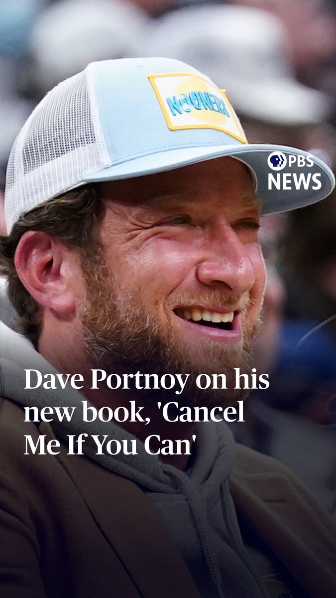 Dave Portnoy, the outspoken, unapologetic, polarizing founder of Barstool Sports, has written a memoir called "Cancel Me If You Can." It tells the story of how he grew Barstool from a free gambling newsletter to a multimedia goliath today. Amna Nawaz (@IAmAmnaNawaz) spoke with Portnoy for the latest episode of our podcast, “Settle In.” They discussed politics, culture and the controversies he has faced.