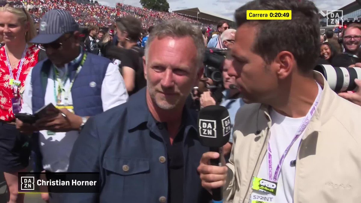¿Va a volver Christian Horner a la F1? 👀 🗣️"Nunca digas nunca. A ver cómo se desenvuelven las cosas en los próximos meses" #BritishDAZNF1 🇬🇧