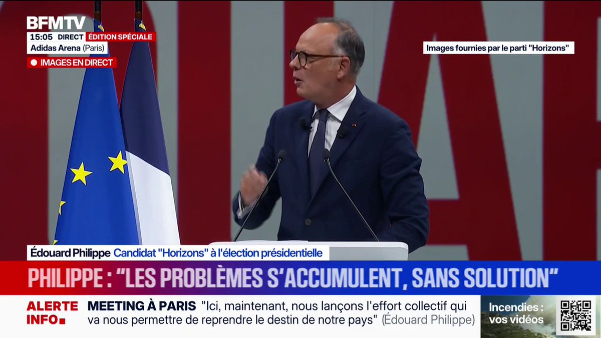 "Nous ne faisons pas assez pour nos enfants et pour la France de demain", estime Édouard Philippe, candidat Horizons pour 2027