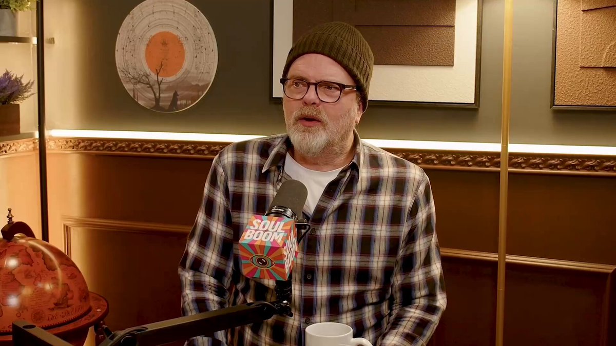 Rainn Wilson says “fuck you” to Ricky Gervais for telling actors to shut up about politics "One of the things that pisses me off to no end is Ricky Gervais saying, ‘Just take your actor award. No one wants to hear what you have to say.’ It’s like, Fuck you. Bullshit" "Everyone gets to say what they want to say about anything. Gaza, climate change, politics. You get to say it if you’re a truck driver or a school teacher. We have free speech" "Why would you try to shame and silence someone from speaking their truth?"