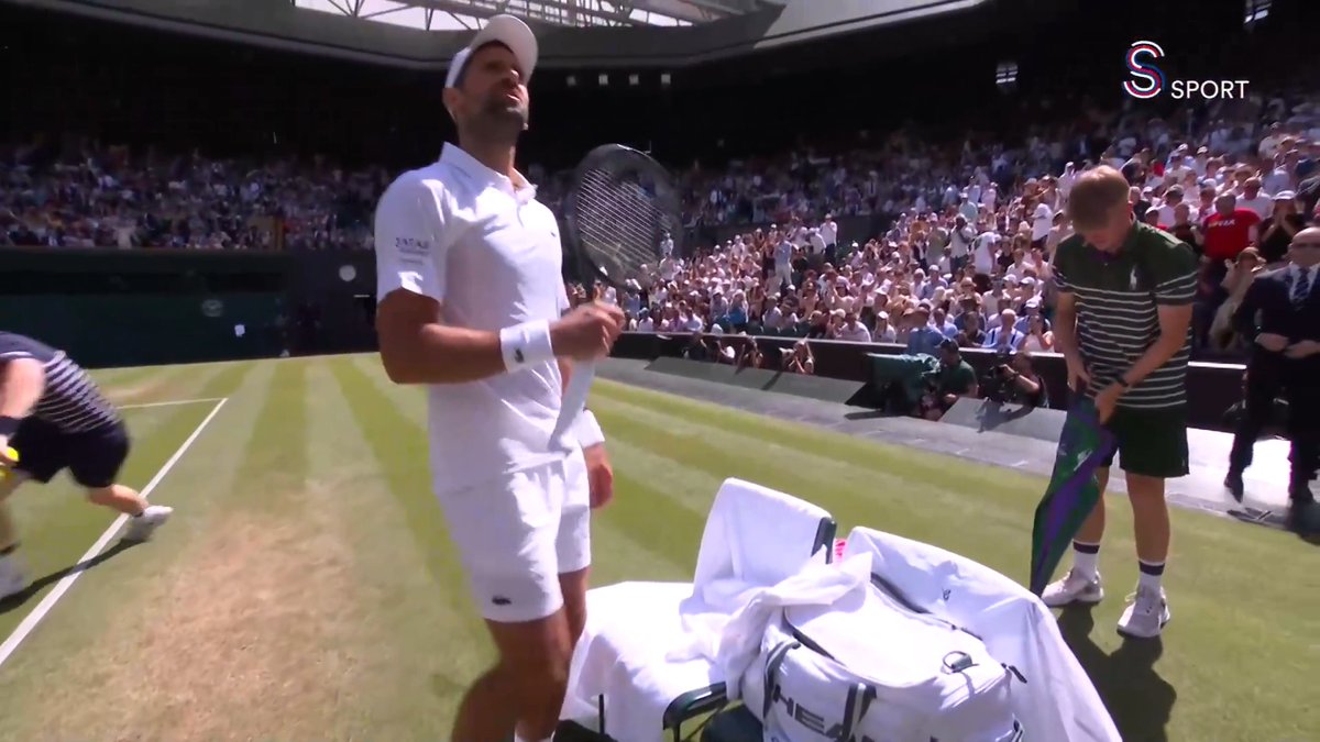 Novak Djokovic, Roman Safiullin'i ilk sette 7-6 mağlup ederek setlerde durumu 1-0 yaptı! 💪