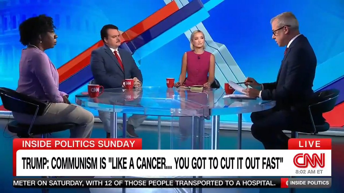 President Trump's July 4th speech went on despite record heat and storms, but did he get the celebration he wanted? David Weigel and Tia "Very Calm Sis" Mitchell join Jeff Zeleny to discuss. #InsidePolitics