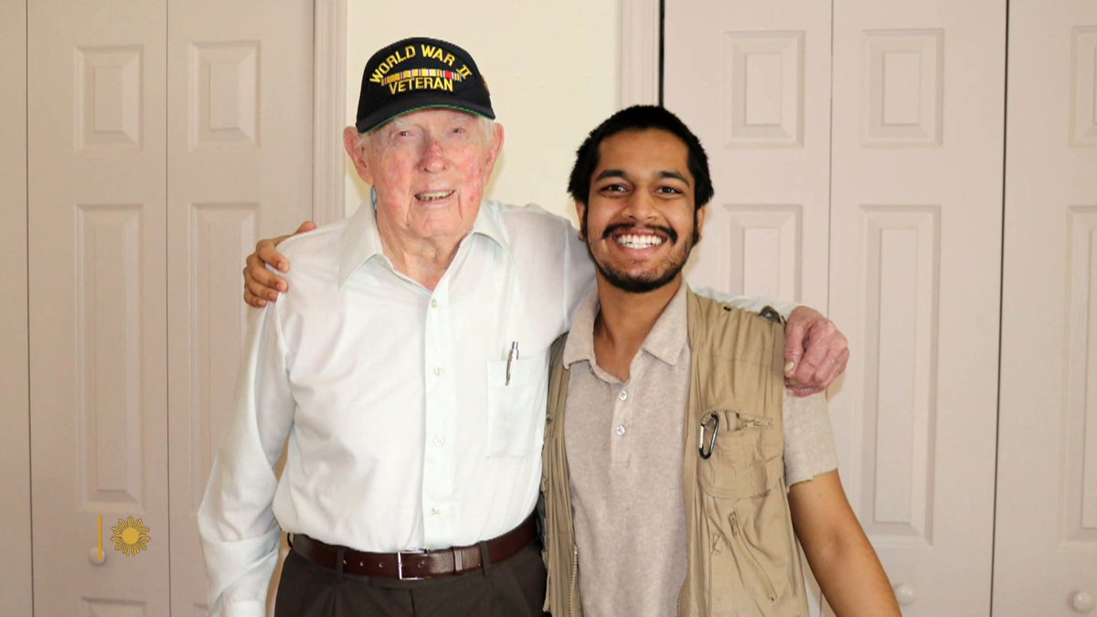 Over the past 10 years, Rishi Sharma has conducted video interviews with more than 3,000 World War II veterans – members of the "Greatest Generation" who answered the call to defend freedom – to preserve their stories of sacrifice and their lessons of liberty. Steve Hartman reports.