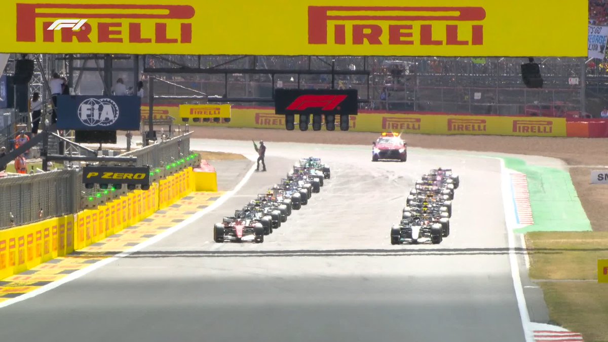What a start from the two Ferraris 💪 #F1 #BritishGP
