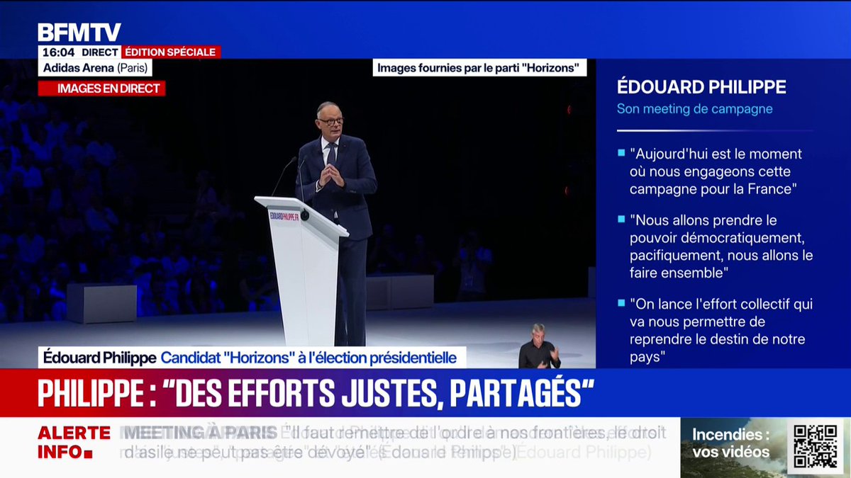 Présidentielle 2027: "Mettre en œuvre une refonte massive de l'école, la plus importante peut être depuis Jules Ferry", déclare Édouard Philippe, candidat Horizons